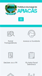 Mobile Screenshot of apiacas.mt.gov.br