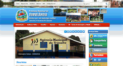 Desktop Screenshot of curvelandia.mt.gov.br