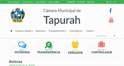 Desktop Screenshot of camaratapurah.mt.gov.br