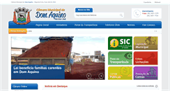 Desktop Screenshot of camaradomaquino.mt.gov.br