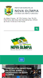 Mobile Screenshot of novaolimpia.mt.gov.br