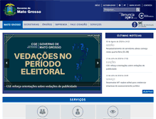 Tablet Screenshot of mt.gov.br