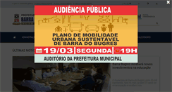 Desktop Screenshot of barradobugres.mt.gov.br