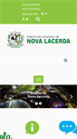 Mobile Screenshot of novalacerda.mt.gov.br