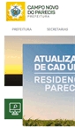 Mobile Screenshot of camponovodoparecis.mt.gov.br