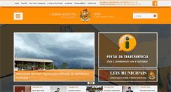 Desktop Screenshot of camaravera.mt.gov.br