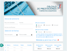 Tablet Screenshot of calculo.mt.gob.do