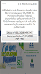 Mobile Screenshot of poxoreu.mt.gov.br