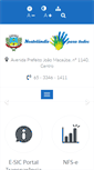 Mobile Screenshot of nortelandia.mt.gov.br